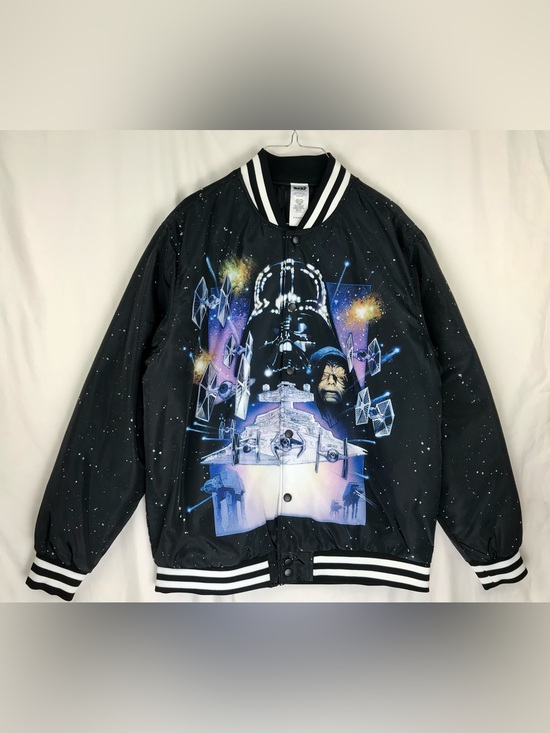 Star Wars Other - Star Wars Black Jacket with White Stripe Collar